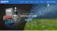 Desktop Screenshot of munrosupply.com
